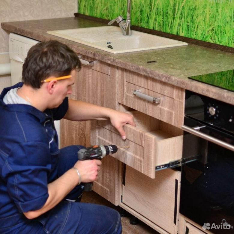 Сборка кухонного гарнитура