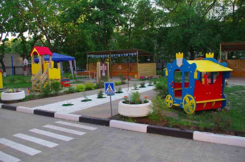Площадка в детском саду