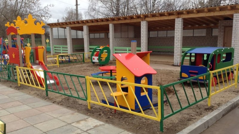 Площадка в детском саду