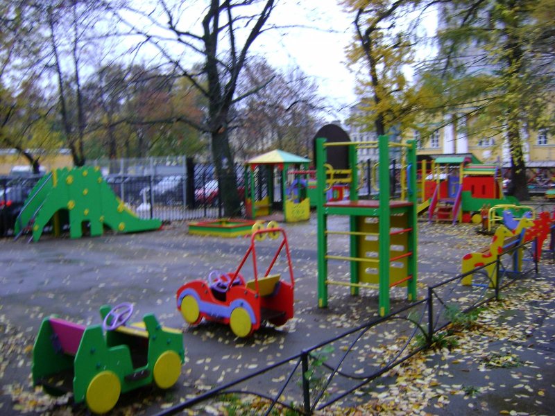 Площадка в детском саду