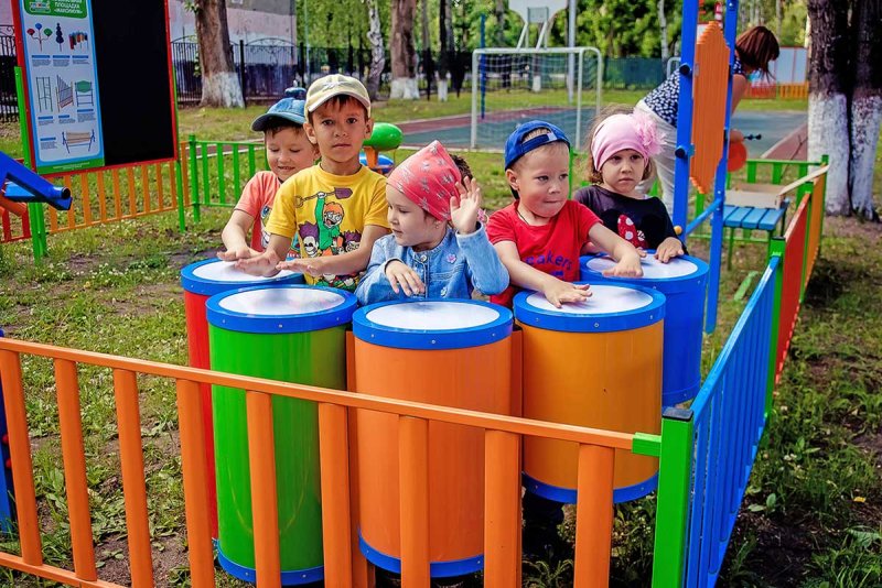 Площадка для детского сада на улице