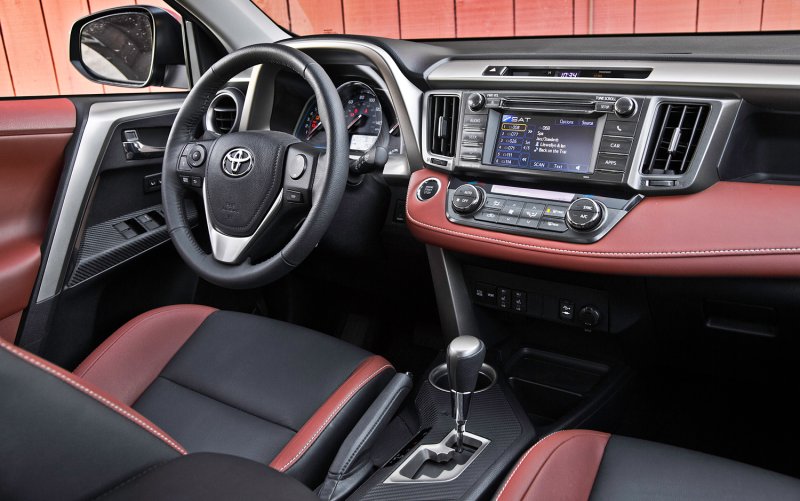 Toyota rav4 салон