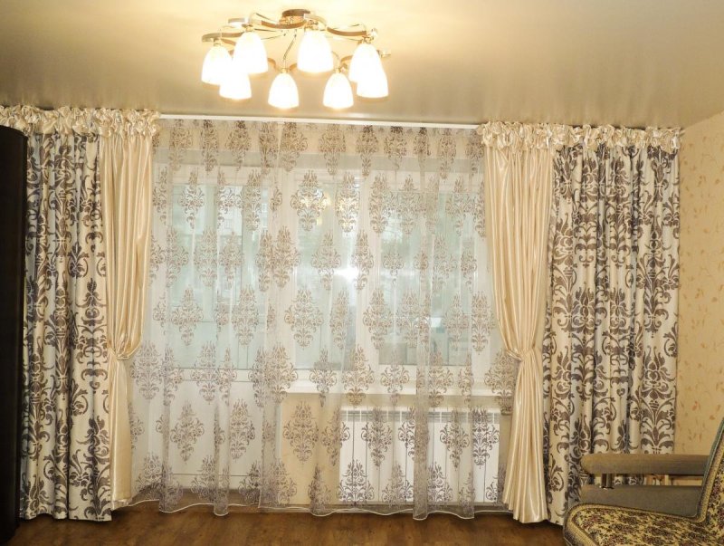 Красивая тюль