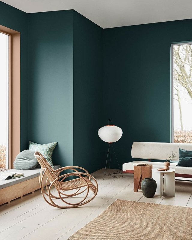 Изумрудные оттенки Dulux