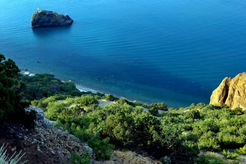 Мыс Фиолент лестница