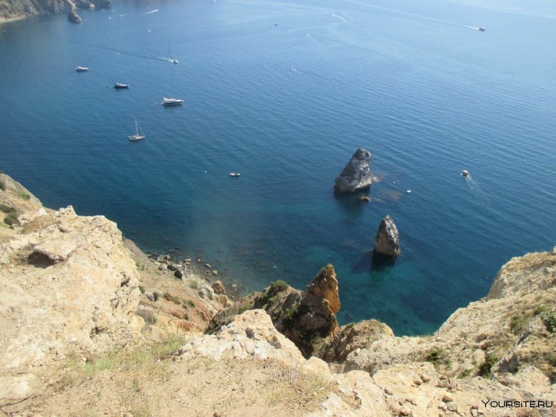 Мыс Фиолент лестница