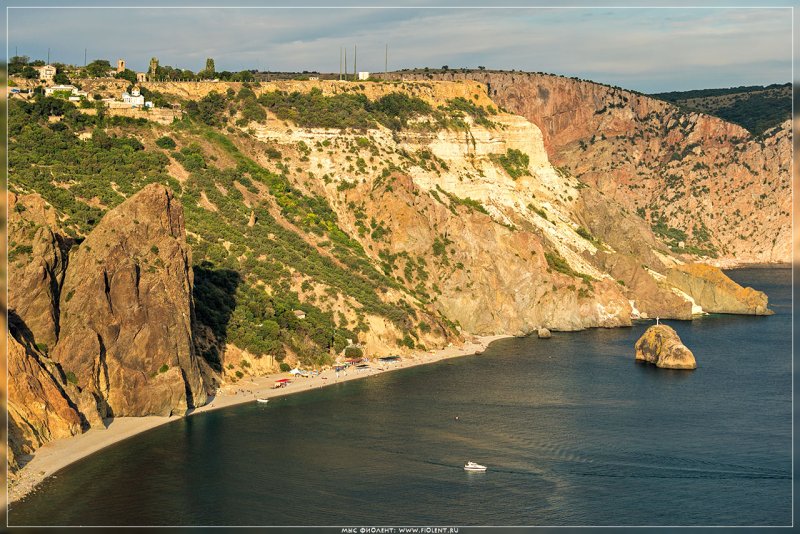 Мыс Фиолент спуск к морю