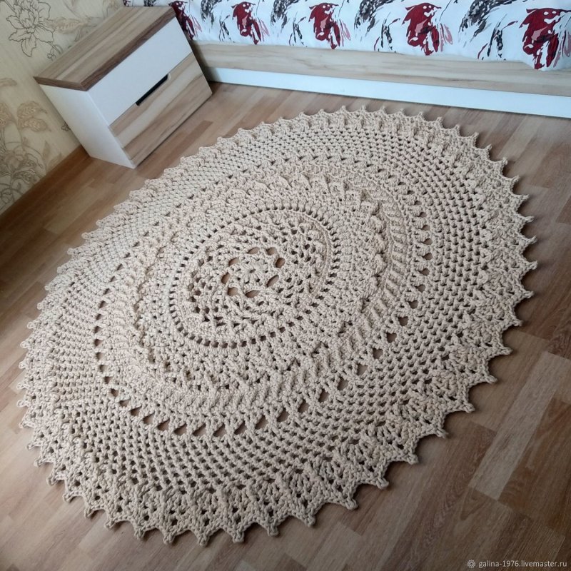 Ковер великолепие из полиэфирного шнура