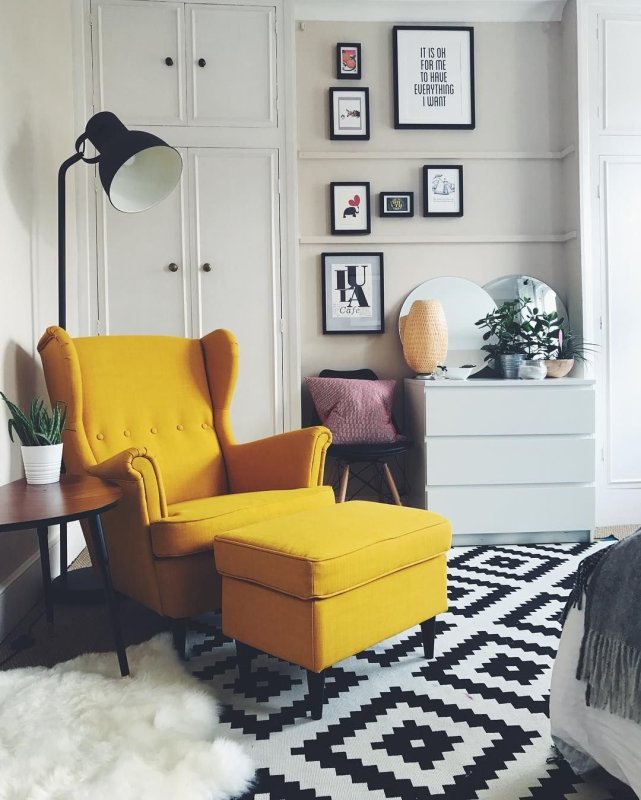 Кресло ikea СТРАНДМОН