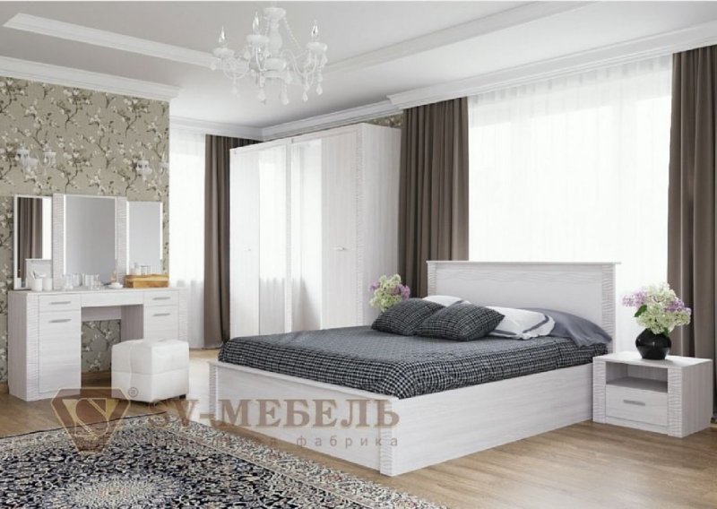Спальня Бася венге дуб белфорт