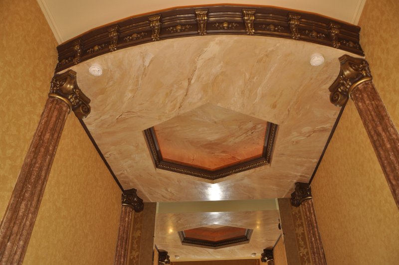 Потолки после штукатурки