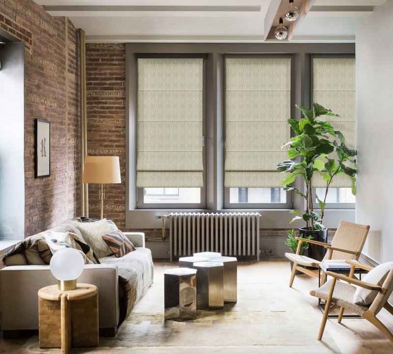 Римские шторы Loft