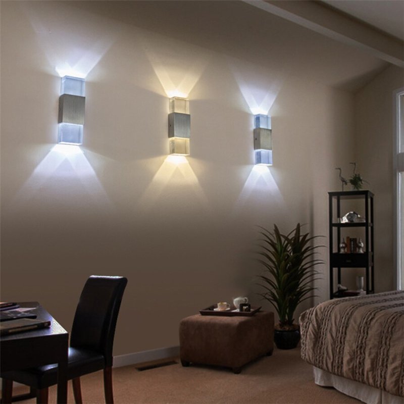 Бра 6w Aluminum led Wall Lights