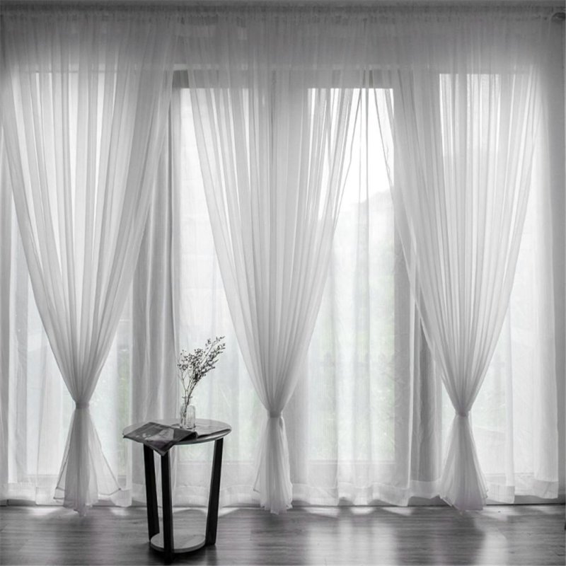 Тюль Tulle вуаль белая 300х270