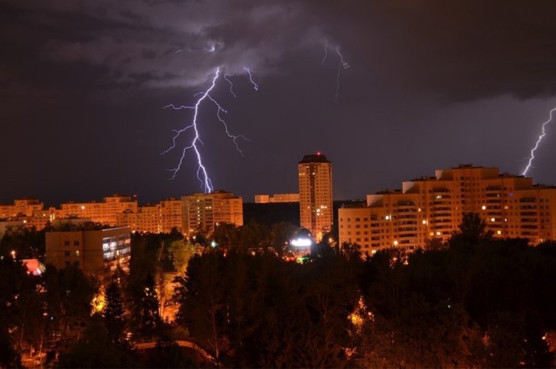 Гроза многоэтажки