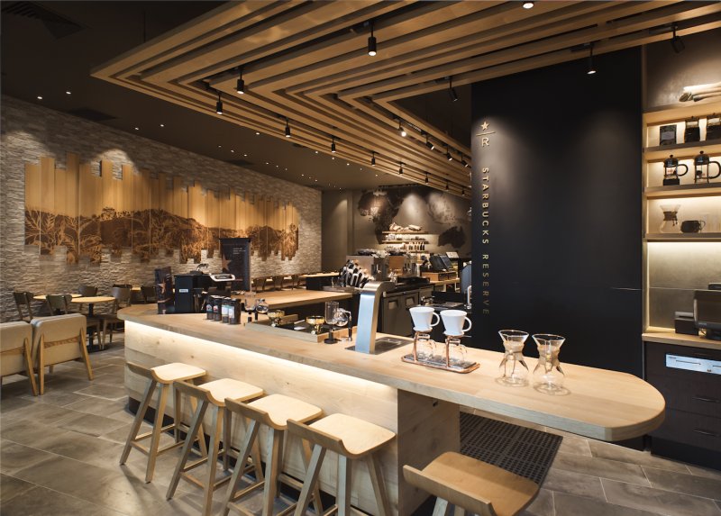 Starbucks Coffee интерьер