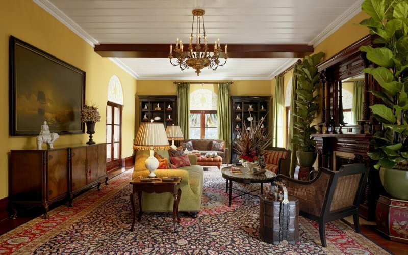 Колониальный Ethnic Style Interior