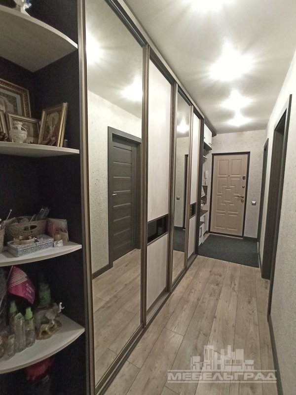 Шкаф в узкую длинную прихожую