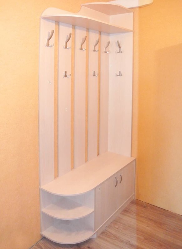 Вешалка настенная 63x118x20 см, цвет дуб сонома
