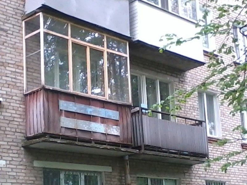 Балконы в хрущевках