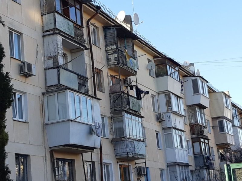 Старый балкон