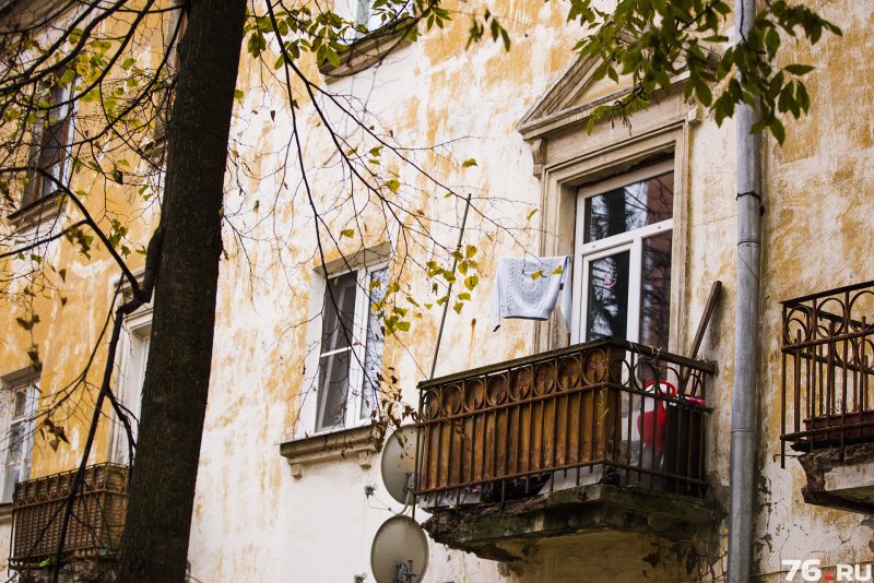 Балконы в старых домах