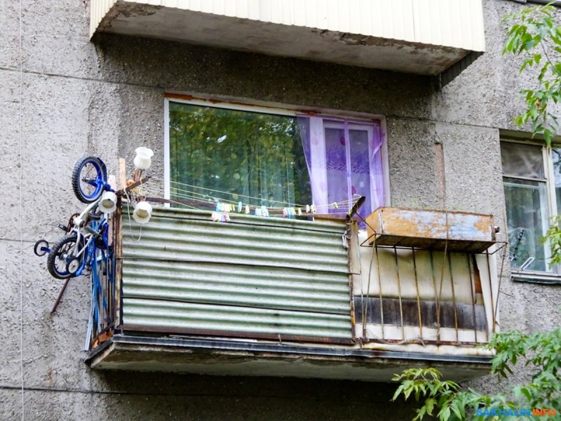 Старый балкон