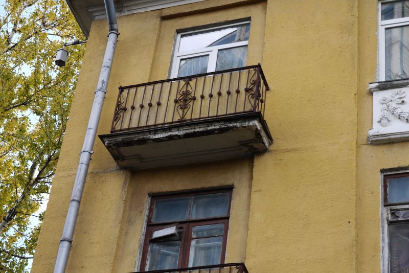 Балконы в старых домах