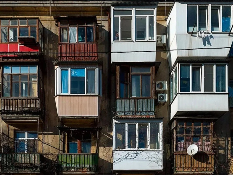 Балкон в пятиэтажке