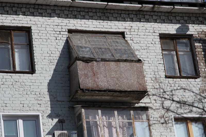 Старый русский балкон