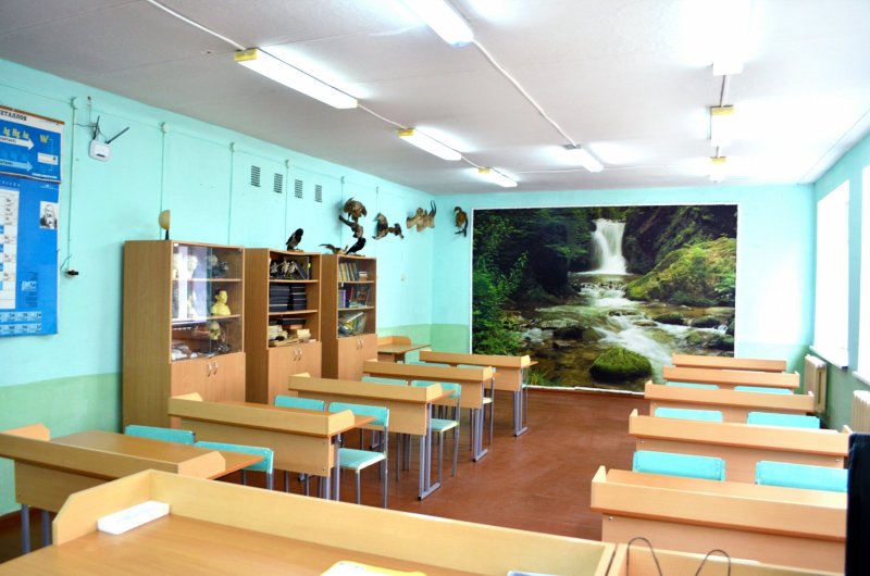 Цвет стен в школьном кабинете
