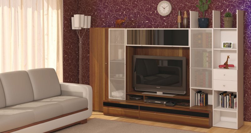Стенка Прага 240x60x186h