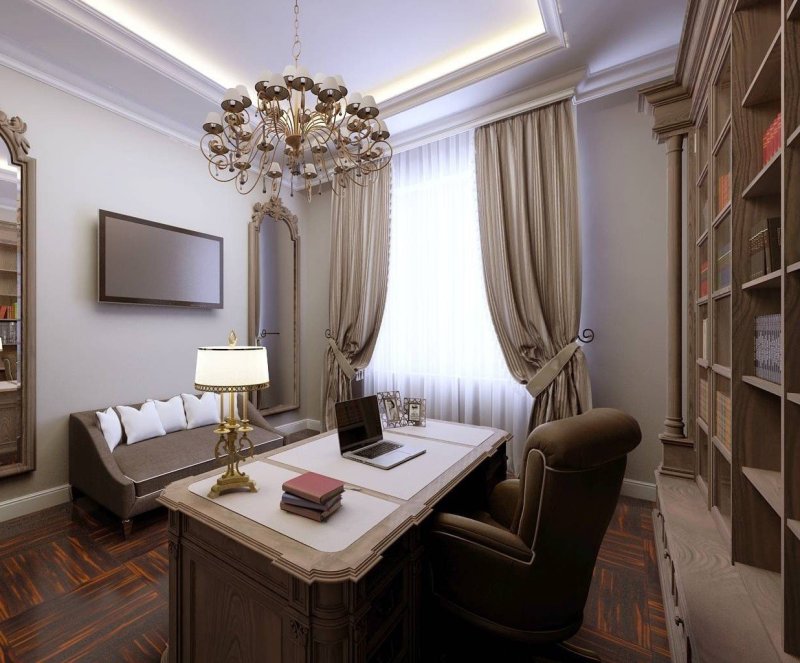 Комната кабинет в квартире