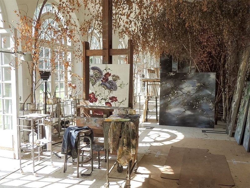 Студия художника Claire Basler