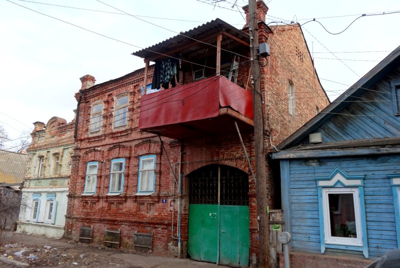 Брандмауэрная стена Моршанск