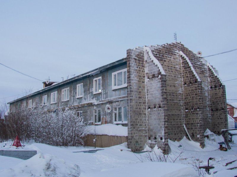 Брандмауэр стена от пожара