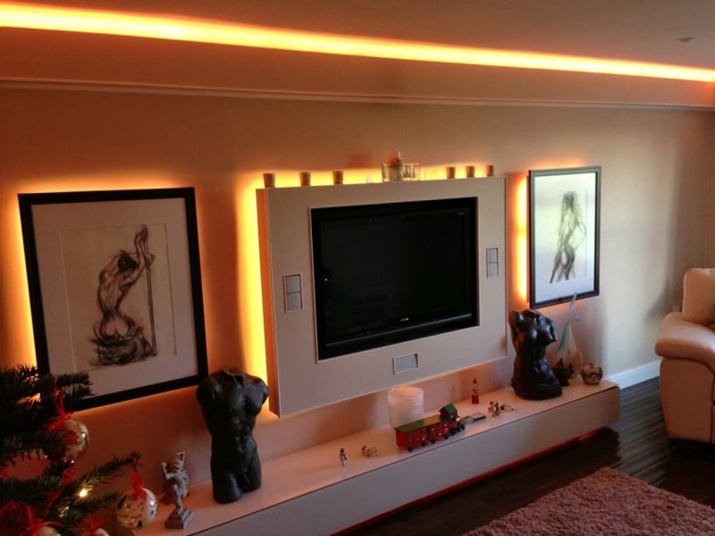 Светодиодная лента smartelectronics 5м, 220в, ip67, 120 led/m гибкий неон 5 метров