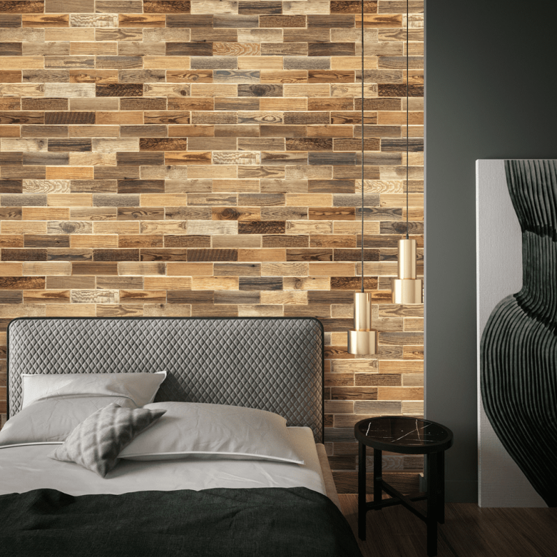 Lantic Colonial Wood Cubes мозаика 32x32