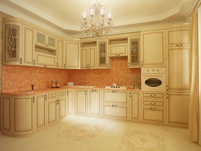 Кухонный гарнитур классика Аврора
