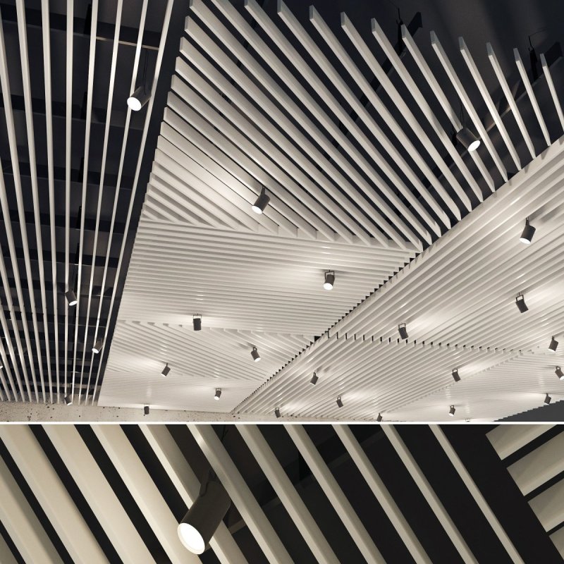 Hunter Douglas реечный потолок