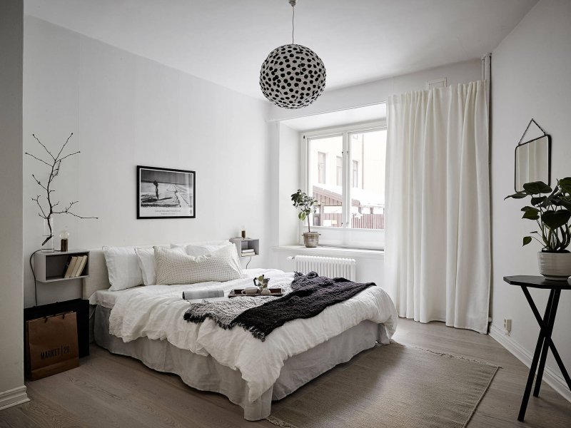 Interior Design trends 2022 спальня в скандинавском стиле