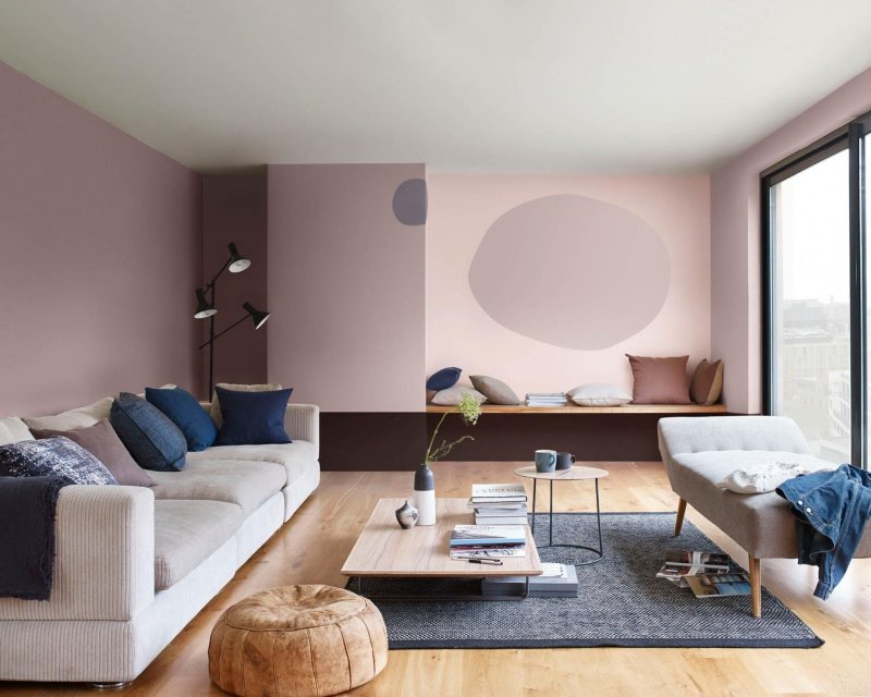 Краски Dulux гостиная