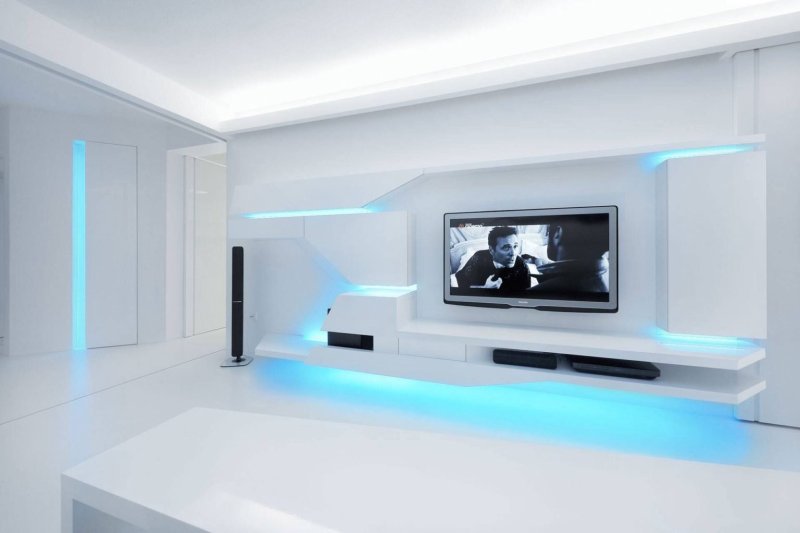 ТВ панель с led подсветкой Lincoln pa82852 белый глянец