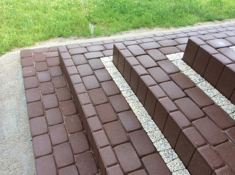 Ступени из тротуарной плитки