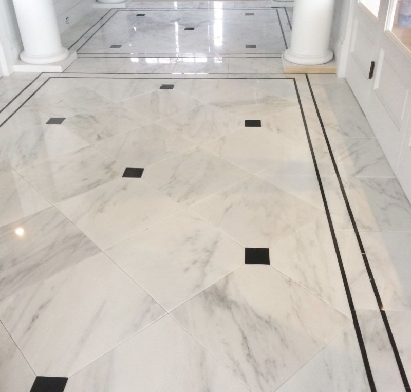 Керамическая плитка 6502 Marble Silver Pol