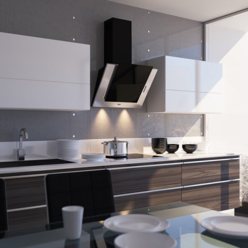 Островная вытяжка Lex Tubo Isola 350 inox