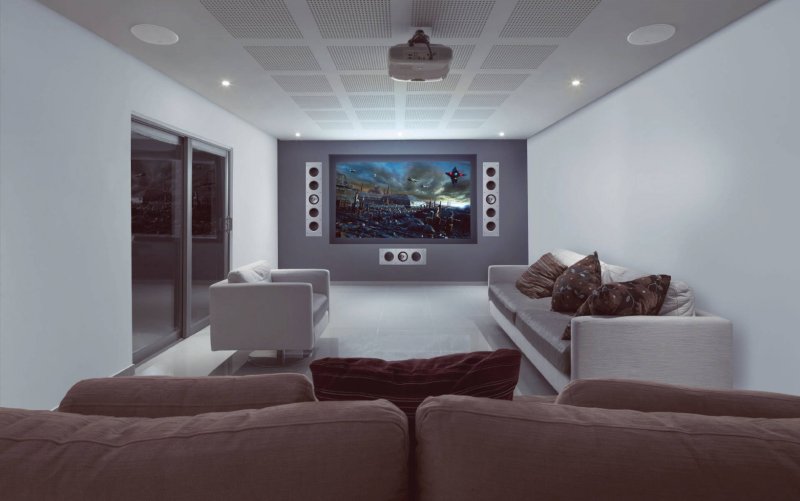 KEF ci4100qlb-thx — встраиваемый сабвуфер