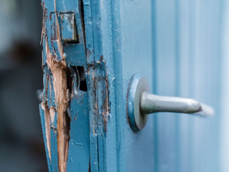 Broken Door