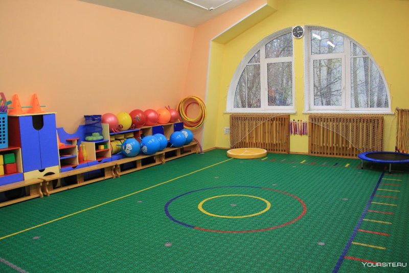 Спортзал в детском саду