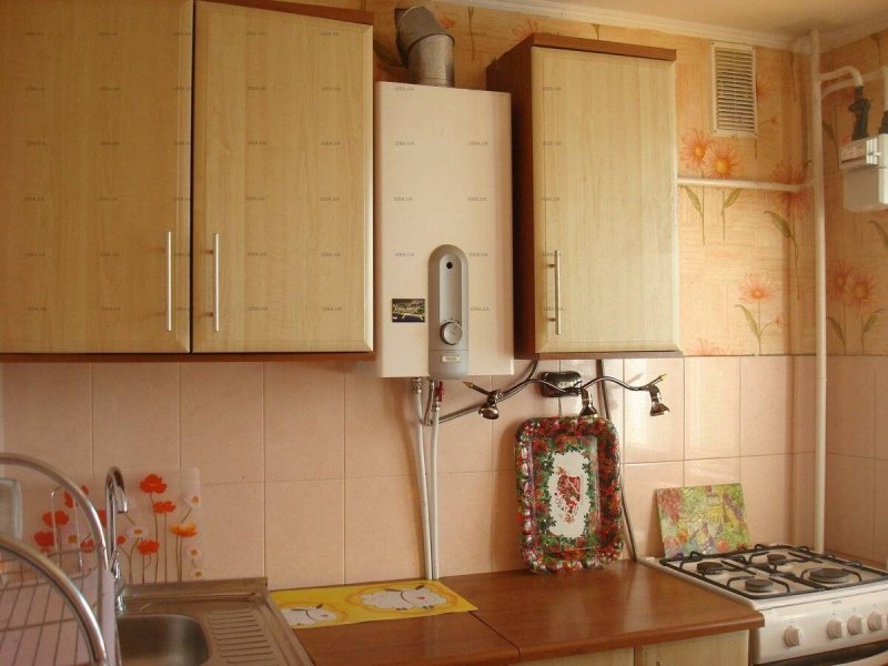 Газовый котел в интерьере